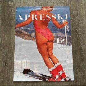 Apres Ski Canvas Art Print Poster